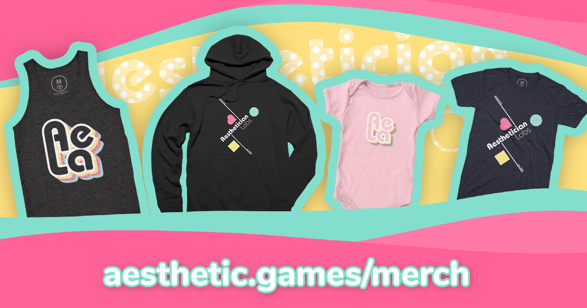 Promotional image of merch